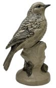 Poole Stoneware Figure of a Thrush, Designed by Barbara Linley-Adams 