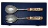Royal Crown Derby Old Imari #1128 Salad Servers