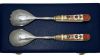 Royal Crown Derby Old Imari #1128 Salad Servers