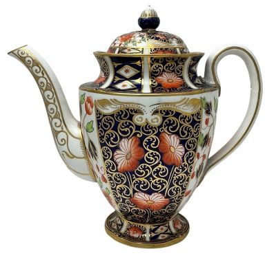 Royal Crown Derby Pattern #9571 Coffee Pot