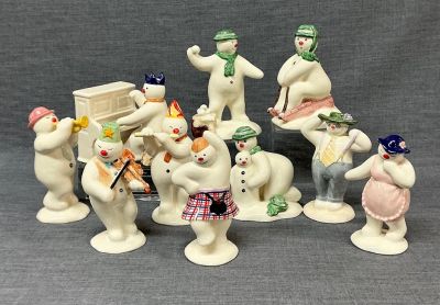 Royal Doulton Snowman Collection, circa 1985-94
