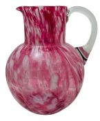 Victorian End of Day Glass Pitcher