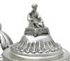 Victorian Martin Hall & Co. Sterling Silver Tea & Coffee Set, Sheffield 1858