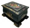 Victorian Papier Mache Tea Caddy