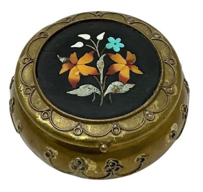 Victorian Pietra Dura Patch Box