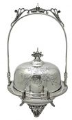 Victorian Silver Plate Butter Dish, Standard Silver Co., Toronto