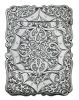 Victorian Sterling Silver Calling Card Case, Birmingham 1867