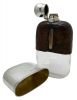 Victorian Sterling Silver Hip Flask, Birmingham 1899