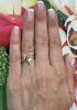 Vintage .13ct Ruby and Diamond Ring in 18kt Yellow Gold