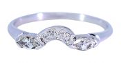Vintage .16ct Diamond Band in Platinum