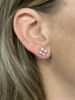 Vintage .51ct Diamond Earrings in 14kt Rose Gold