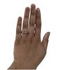 Vintage .56ct Ruby and Diamond Ring in 14kt Yellow Gold