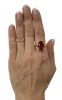 Vintage 7.10ct Citrine Ring in 14kt Yellow Gold