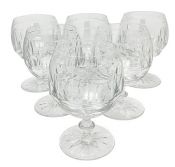 Vintage Edinburgh Crystal Brandy Snifters