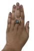 Vintage Hematite Intaglio Ring in 10kt Yellow Gold