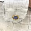 Vintage Opal Doublet 18kt Cufflinks