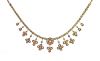 Vintage Seed Pearl Necklace in 14kt Yellow Gold