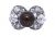 Vintage Tahitian Pearl and Diamond 18kt Ring