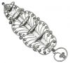 Vintage Toast Rack, Made From Indian Silver Rupees