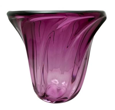 Vintage Val St. Lambert Torsade Vase