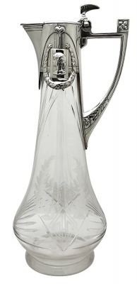 WMF Jugendstil Claret Jug circa 1900