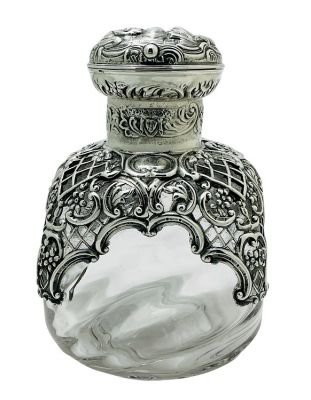 William Comyns & Sons Scent Bottle, London 1894, Made for Tiffany & Co., Paris
