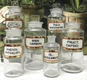 Antique Apothecary Jars