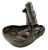 Antique Bronze Figural Golf Caddy Trophy, Japanese 