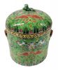 Antique Chinese Porcelain Jar & Cover