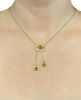 Antique Citrine Drop Necklace
