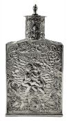 Antique Dutch Silver Tea Caddy With English Import Marks