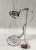 Antique Silver Plate & Glass Claret Jug With Serpent