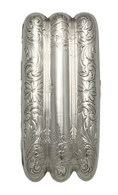 Antique Sterling Silver Webster Co. Cigar Case