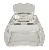 Art Deco Cut Glass & Sterling Silver Vanity Jar London 1929