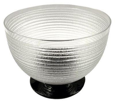 Art Deco Daum Nancy Pedestal Bowl Vase, France, circa 1925-30