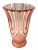 Art Deco Pink Glass Vase