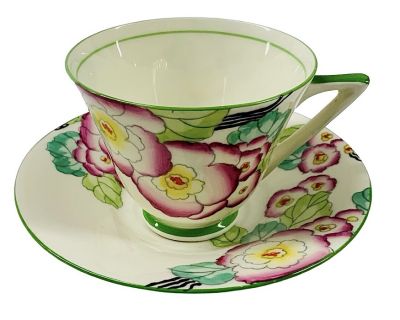 Art Deco Royal Doulton Plaza Teacup & Saucer
