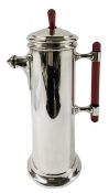 Art Deco Silver Plate & Bakelite Cocktail Shaker