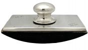 Art Deco Sterling Silver Rocker Blotter, Birmingham 1924