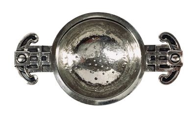 Art Deco Sterling Silver Tea Strainer