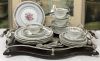 Aynsley Bone China Luncheon Set, Pattern # 7923