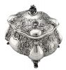 Baroque Inspired 830 Fine Silver Norwegian Sugar Box