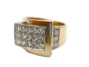 Birks Ellis Diamond Buckle Ring