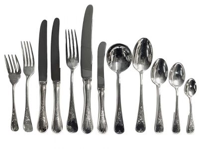 Birks Regency Plate Flatware Queen Mary Pattern