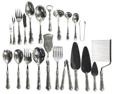 Birks Sterling Silver Louis XV Serving Pieces