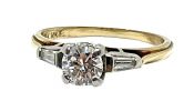 Birks Vintage Diamond Engagement Ring