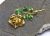Birks Vintage Diamond and Floral Enamel Brooch
