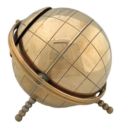Brass Globe Box