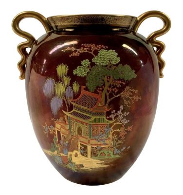 Carlton Ware Rouge Royale New Mikado Vase