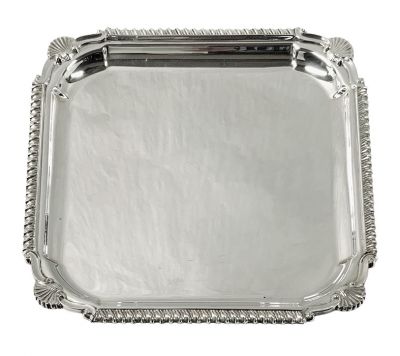 Cavendish Silver Plate Square Salver